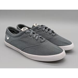 Nike Mini Shoes Women's Walking Sneakers Grey Canvas Low Top 724747-001 Size 9